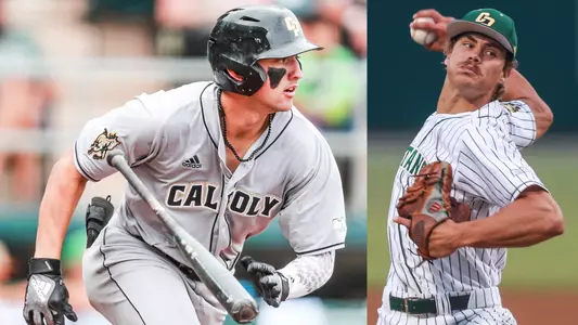 Brooks Lee and Drew Thorpe slide.