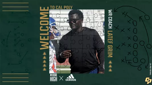 LaTef Grim hired as wide receivers coach.