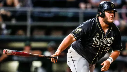 Joe Yorke follows the flight of the ball.