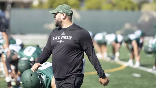 Joey Muscarella coaches his players.