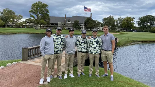 Cal Poly men's golf team photo at Windon.