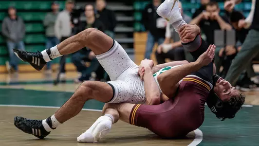 Antonio Lorenzo works for back points against Minnesota.