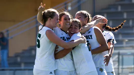 Bailey Bracha goal celebration, CSUN, 101523