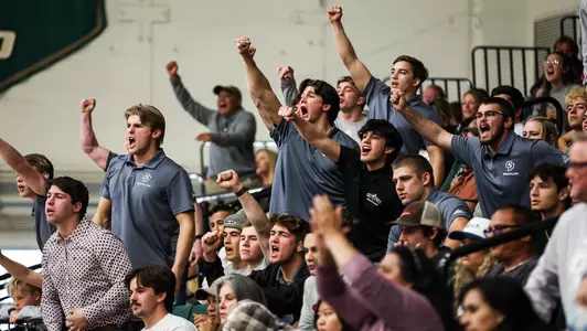 Crowds of 1,291 and 1,328 witnessed Cal Poly's wins over Oregon State and Stanford last weekend.