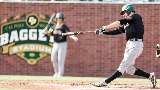 Tate Samuelson doubled three times in Alumni Game.