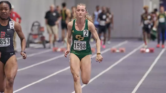 Shelby Daniele 60-meter, UW Invitational