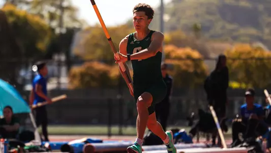 Zack Volpe, pole vault, Cal Poly Open, 3-3-23