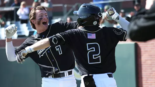 Ryan Stafford celebrates grand slam.