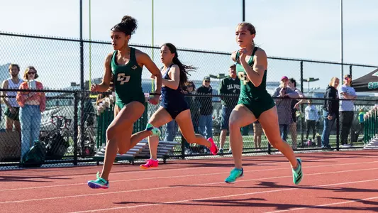 Jadyn Snaer, Shelby Daniele, 100-Meter, Cal Poly Open, 3-3-23