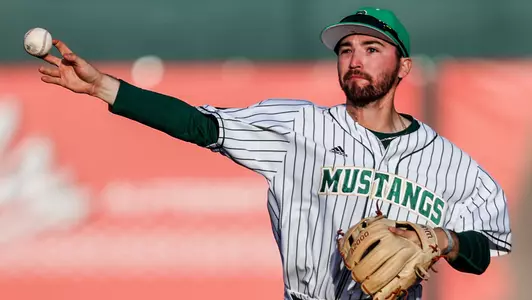 Aaron Casillas singled twice and started Cal Poly's first triple play in 29 Division I seasons.