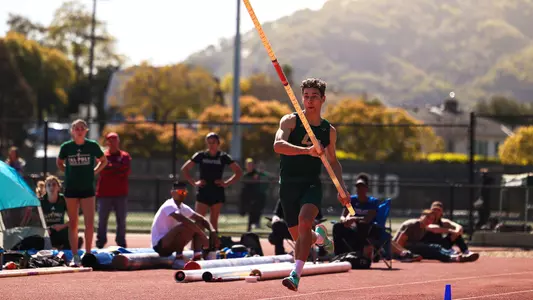 Mathis Bresko, pole vault, Cal Poly Open, 030323