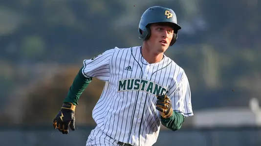 Ryan Fenn runs the bases against UC San Diego.