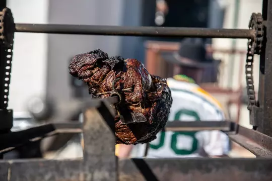 Cal Poly played UC Davis for the Battle for the Golden Horseshoe in San Luis Obispo, CA. Photo by Owen Main. 10/20/18