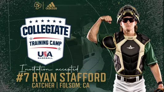Ryan Stafford accepts invitation to Collegiate National Team Training Camp.
