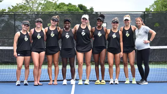2023 Cal Poly Women's Tennis NIT Championship Group Photo