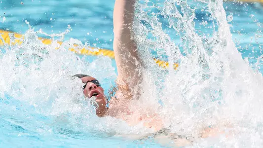 Drew Huston, backstroke, CSU Bakersfield, 010723