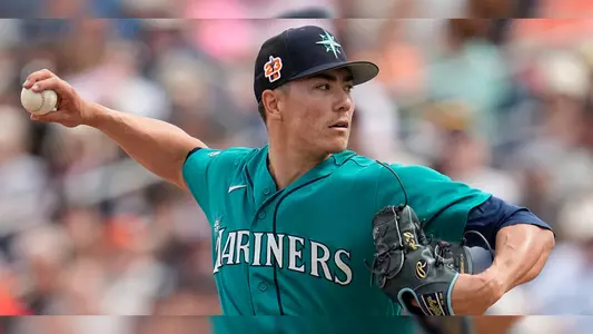 Bryan Woo makes his second Major League appearance on the mound Saturday.