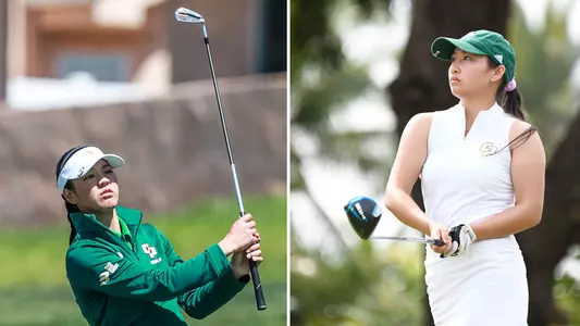 Elizabeth Scholtes and Kamille Dimayuga land on WGCA All-American Scholar Team.