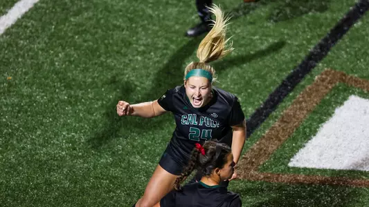 Caylie Button, goal celebration, Gonzaga, 090723