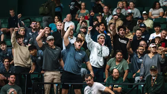 Cal Poly Wrestling Crowd Reaction, Air Force, 011424