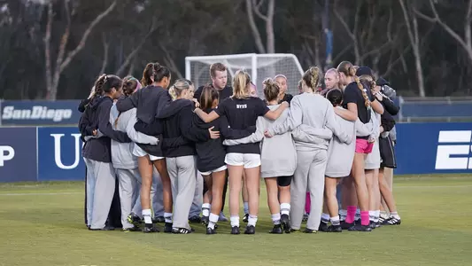 Team Huddle Pregame, UC San Diego, 103124