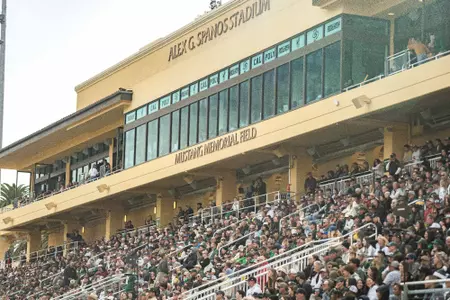 Mustang Memorial Field Crowd