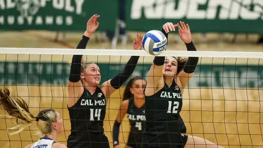 Cal Poly Volleyball hosted UCSB 
Photo by Owen Main 10/17/24