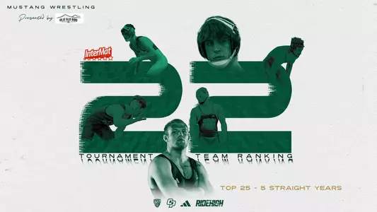 Cal Poly Wrestling Team Ranking Graphic, Dec. 11 2024