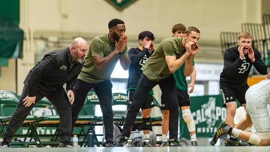 Cal Poly Wrestling Coaches, Cal State Bakersfield, 012124