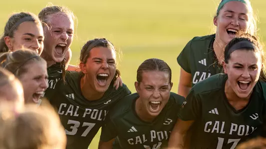 Women's Soccer Pregame Huddle, Fresno State, 081723
