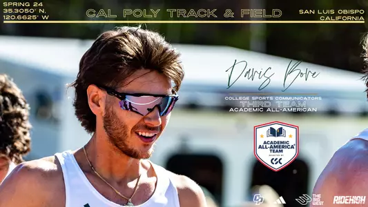 Davis Bove Academic All-American graphic