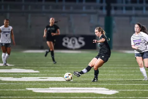 Cal Poly Women’s Soccer hosted Portland.
Photo by Owen Main 8/15/24