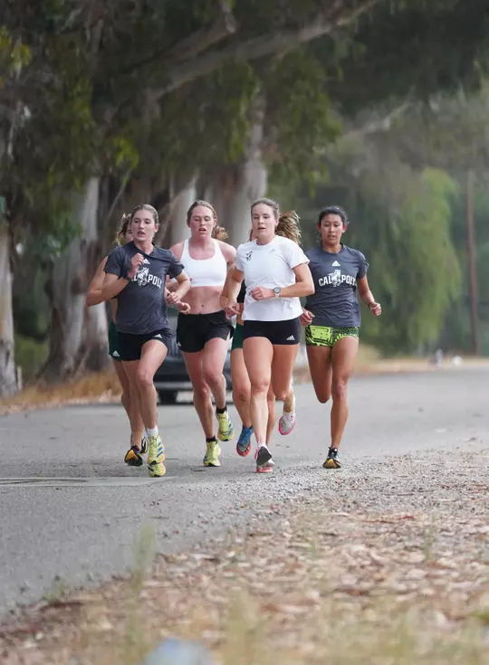 Women's Cross Country Team Photo Practice, 082724