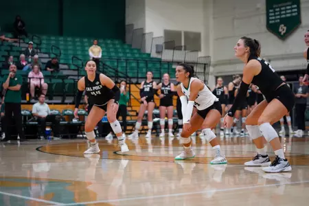 Cal Poly trio versus Arkansas