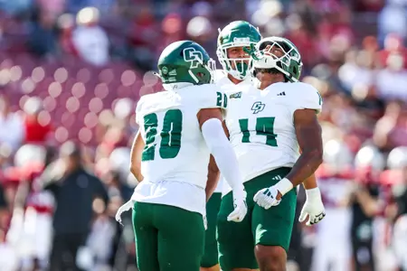 Elijah Ponder celebration vs Stanford
