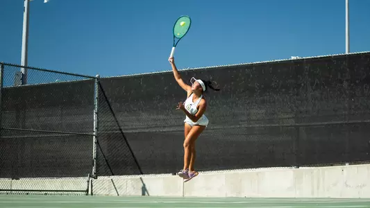 Natalie Lynch Serve, Cal Poly Invitational, 110824
