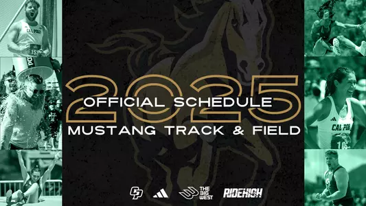 2025 Track & Field Schedule Release Graphic