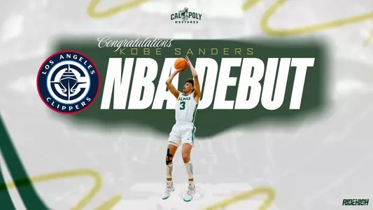 Kobe Sanders NBA Debut Graphic