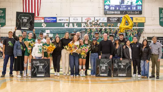 VB Senior Day Ceremony