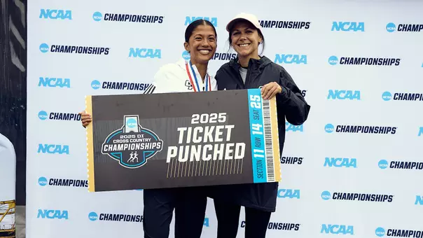 Kelli Gaffney-Michelle Chewens Ticket Punched, NCAA West Regional, 111425
