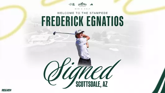 Frederick Egnatios Signing Graphic