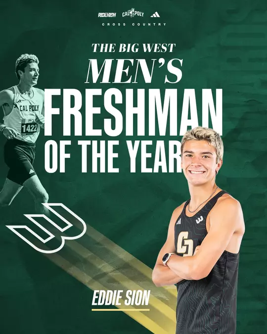 Eddie Sion, Big West Men's Freshman of the Year