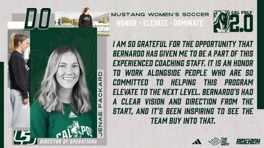 Jenae Packard Coaching Hire Graphic