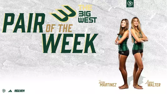 Izzy, Logan Big West Pair of the Week