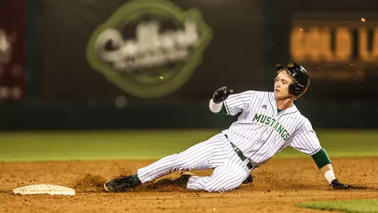 Cal Poly Baseball hosted Seton Hall in their home opener at Baggett Stadium. 
Photo by Owen Main 2/28/25
