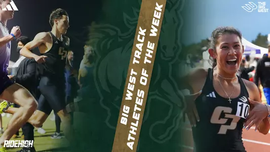 Aidan McCarthy, Tatiana Cornejo, Big West Track Athletes of the Week