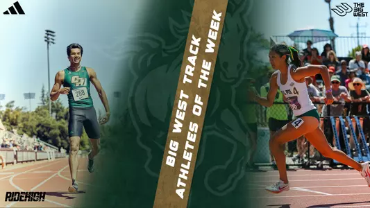 Chase Walter-Tatiana Cornejo Track Athlete of the Week Graphic