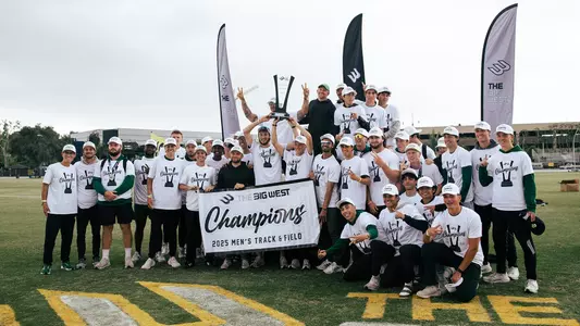 Cal Poly Men's Track Big West Champions Team Photo