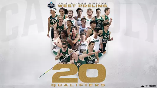 2025 Track & Field West Prelims Qualifiers Graphic