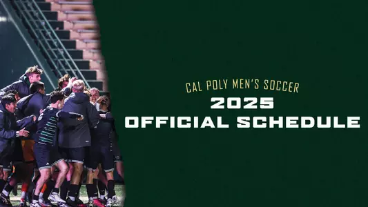 Men's Soccer Schedule Release Graphic